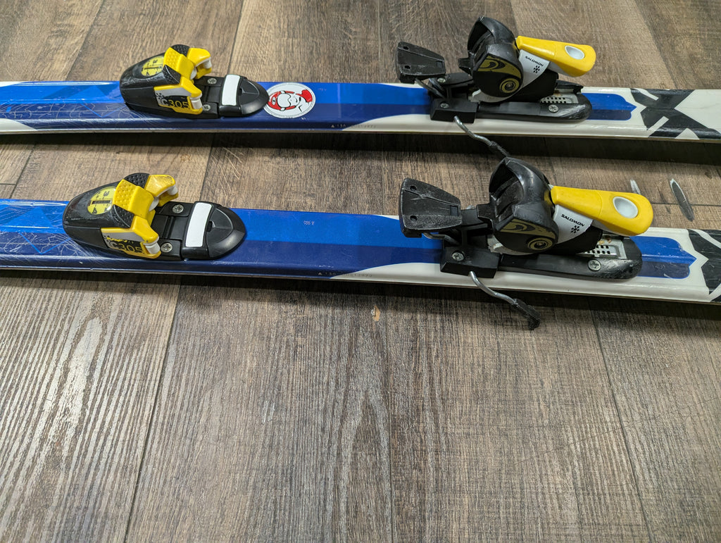 older salomon skis Salomon X Wing T All Mountain Kids Skis, 130cm, Older Salomon Bindings – The Extra Mile Outdoor Gear & Bike