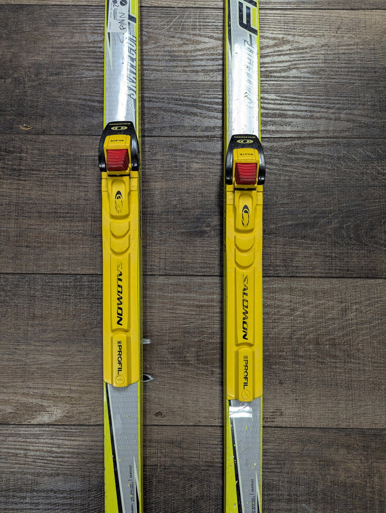 fischer vs salomon skis Fischer RCR Skatecut Cross Country Skate Skis, 142cm, SNS Profil bindi – The Extra Mile Outdoor Gear & Bike