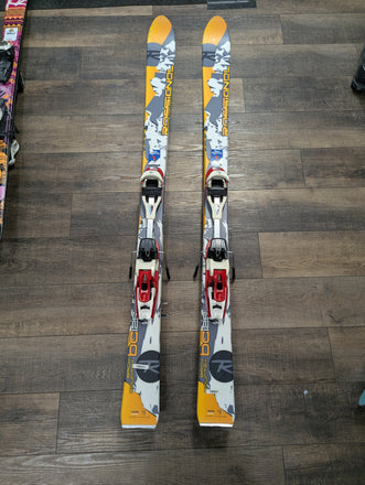 Rossignol BC125 Backcountry Ski Set Up, 165cm, Diamir Freeride Frame Bindings