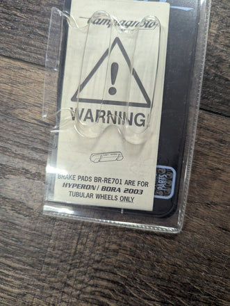 Campagnolo BR RE701 Carbon Tubular Rim Brake Pads