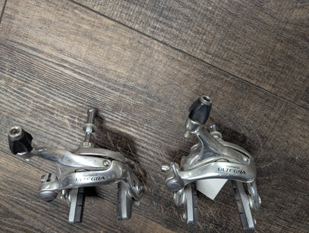 Shimano BR-6600 Ultegra Road Bike Rim Brake Caliper Set, Silver