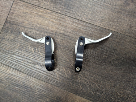 Paul Cross Top Brake Levers, Blue/Silver