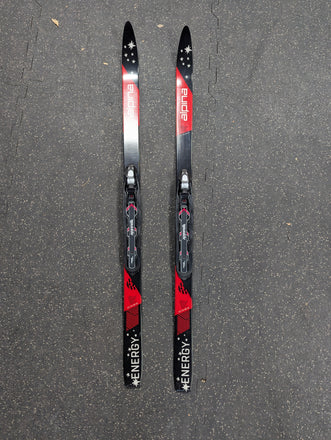 Alpina Energy Kid's Cross Country Skis, Waxless, 110cm RTL $150