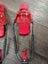 Rotefella Chili Telemark Bindings, Red sm/med