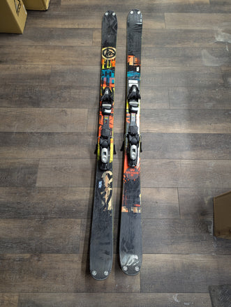 K2 Shreditor All Mountain Skis, 184cm, Older Tyrolia Bindings SEE NOTES