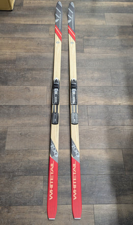 Whitewoods Whitetail NNN BC Cross Country Skis, Metal Edge, Waxless, 190cm