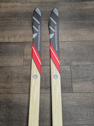 Whitewoods Whitetail NNN BC Cross Country Skis, Metal Edge, Waxless, 190cm