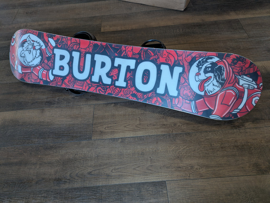 burton ltr snowboard package w/ Bindings, 140cm Handmade in Austria Recreational Snowboard Rental Package