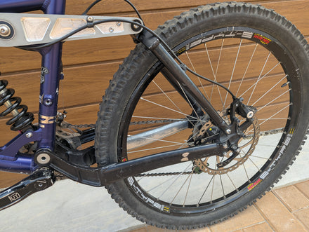 Kona Stinky Full Suspension Downhill Mountain Bike, Large, 26"