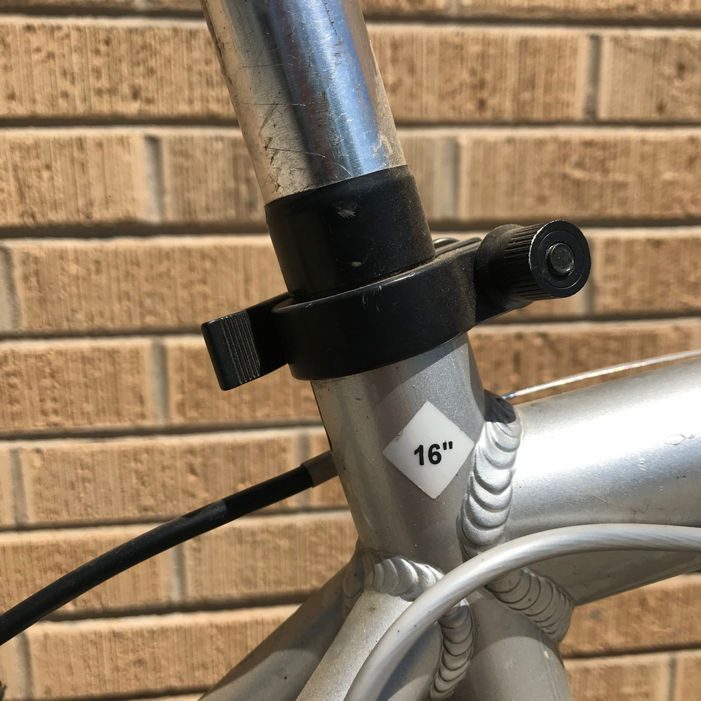 Broken clearance mtb frame
