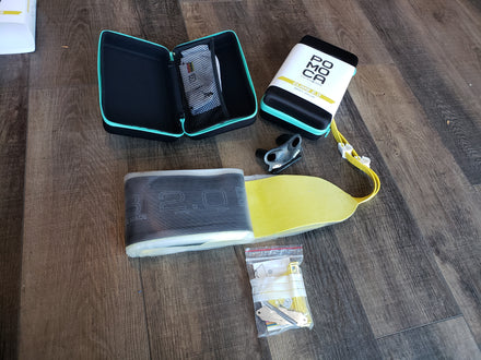 Pomoca Climb 2.0 climbing AT skins, back fixed adjustable length, 120mm wide