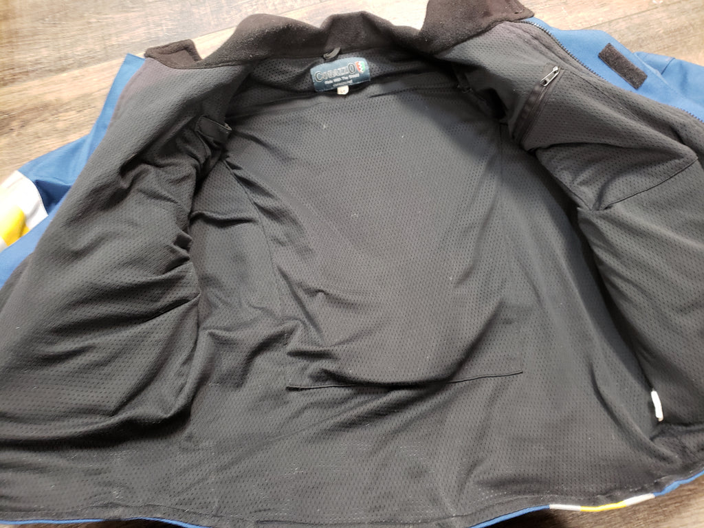 Corazza armored padded motorcyle Vespa jacket men large fit med-lg
