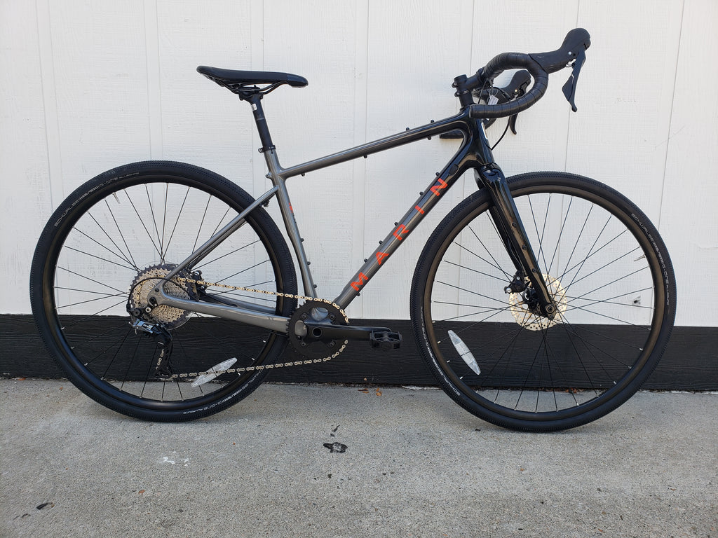 Marin Headlands 1 Carbon Gravel Bike, Charcoal/Black, 54cm