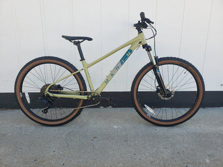 Marin Bobcat Trail 4 27.5" Hardtail Mountain Bike, Tan/Green, Small