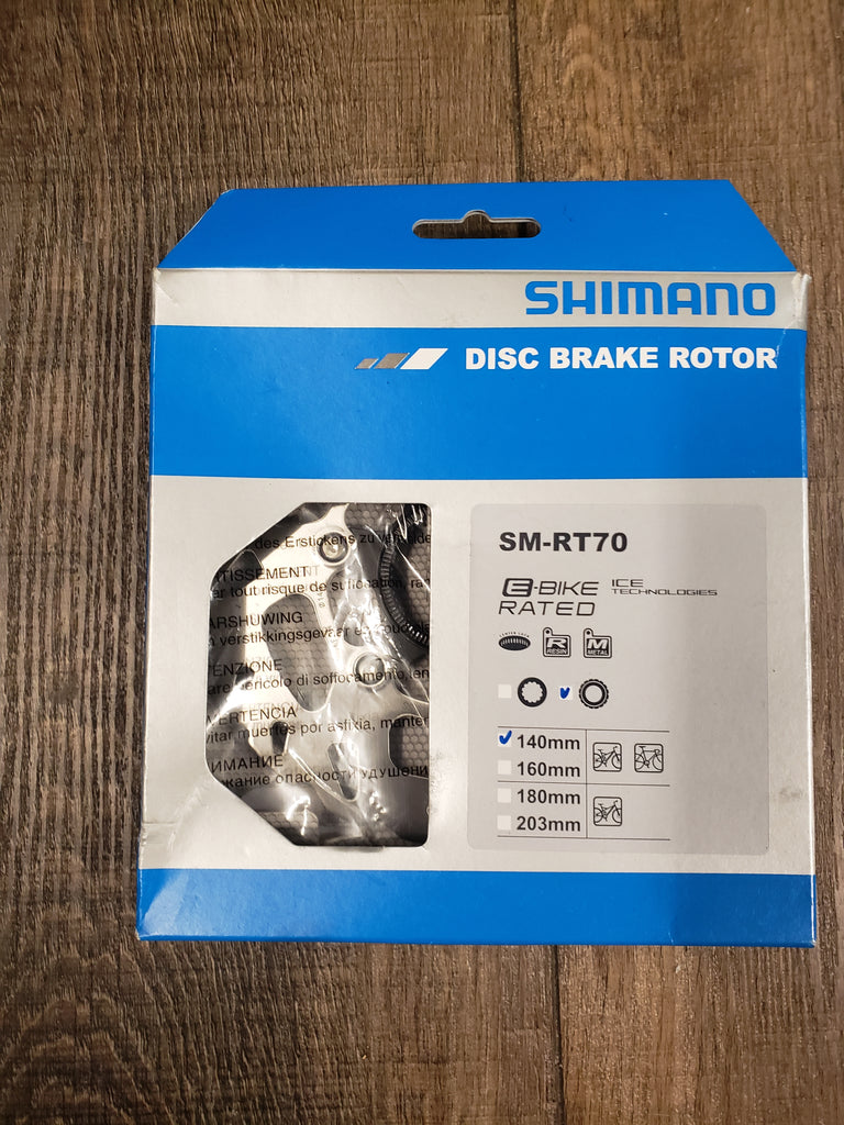 Shimano SM-RT70 Disc Brake Rotor, E-Bike Rated, 140mm, Centerlock