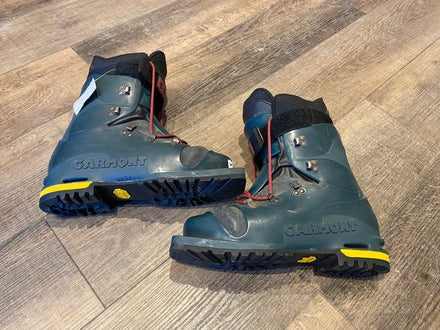 Garmont Telemark Ski Boots, 24.0 Mondo, Men 6, Women 7, Deep Blue