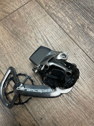 Sram Red eTap 11-speed Rear Derailleur W/ CeramicSpeed Cage (Broken Cage)