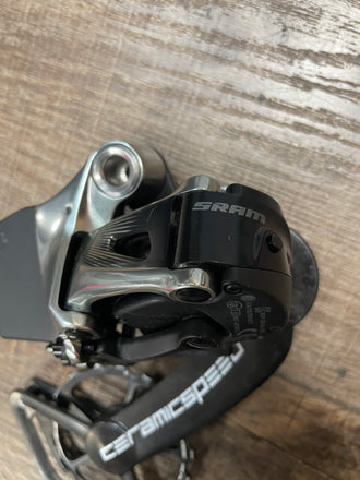Sram Red eTap 11-speed Rear Derailleur W/ CeramicSpeed Cage (Broken Cage)