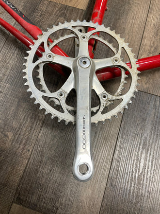 Vintage Lugged Steel Trek 460 Series Road Bike 60-61cm