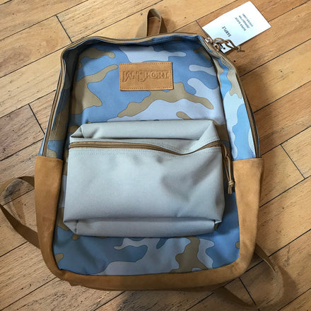 Jansport Super Suede Camo backpack/ daypack