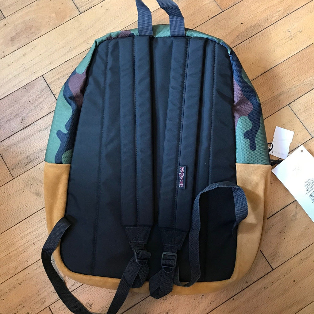 Jansport Super Suede Camo backpack/ daypack