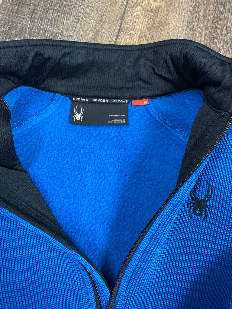 Spyder heavy weight knit fleece jacket men medium Rtl $150 – The Extra Mile  Outdoor Gear & Bike