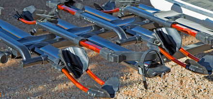 Kuat NV 2.0 2-Bike Add-on, Gray/ Anodized Orange